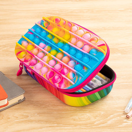 ZIP & POP Storage Box, Sensory Pencil Case for Kids