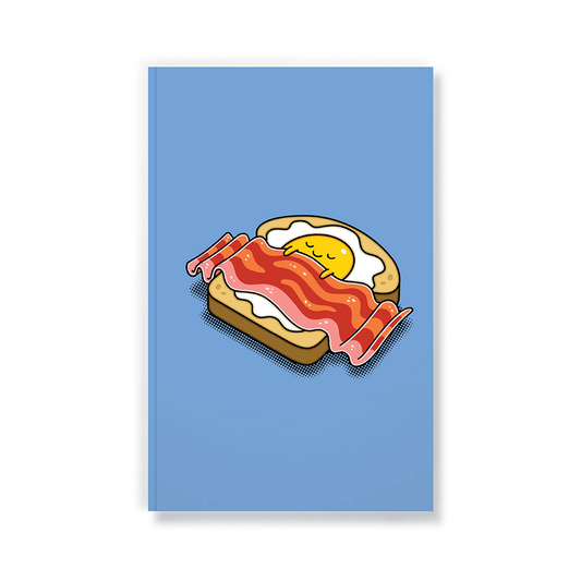 Sleepy Breakfast Classic Layflat Journal Notebook
