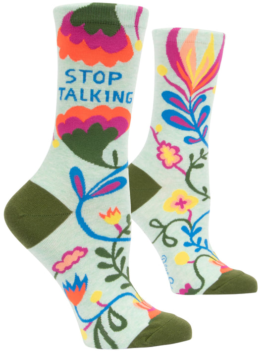 STOP TALKING WOMENS SOCKS