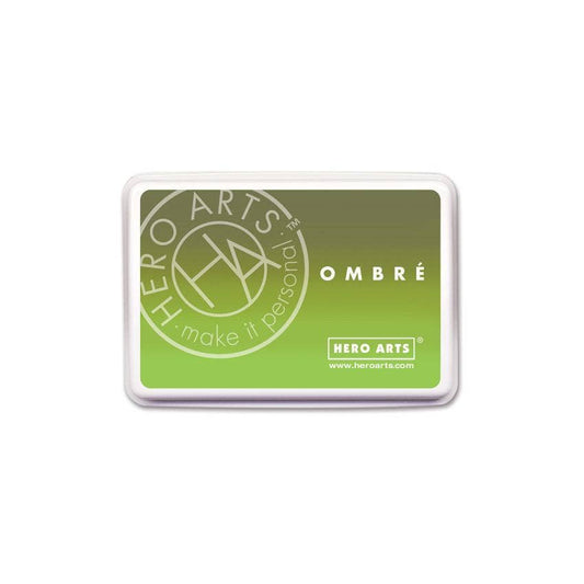 Ombré Lime to Forever Green Pad