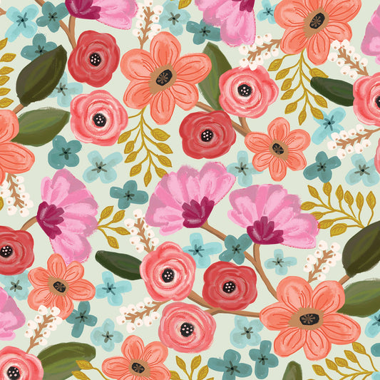 Floral Gift Wrap - Roll