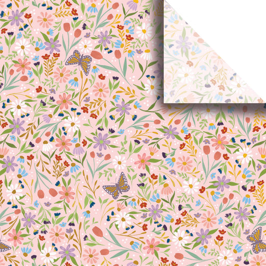 Delicate Floral - Tissue - Printed