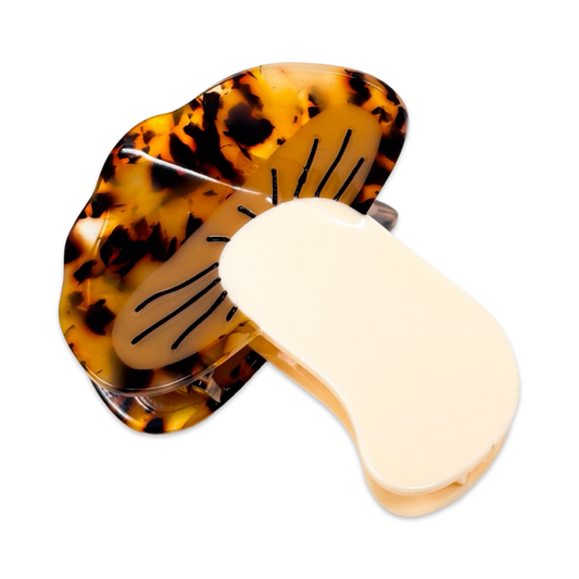 Midi Shiitake Hair Claw Clip