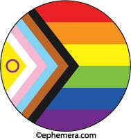 BUTTON: Intersex Progress Pride Flag