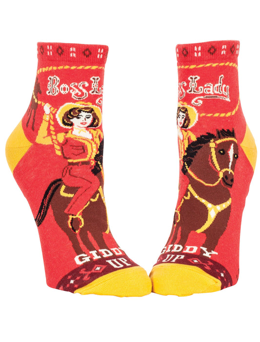 BOSS LADY ANKLE SOCKS