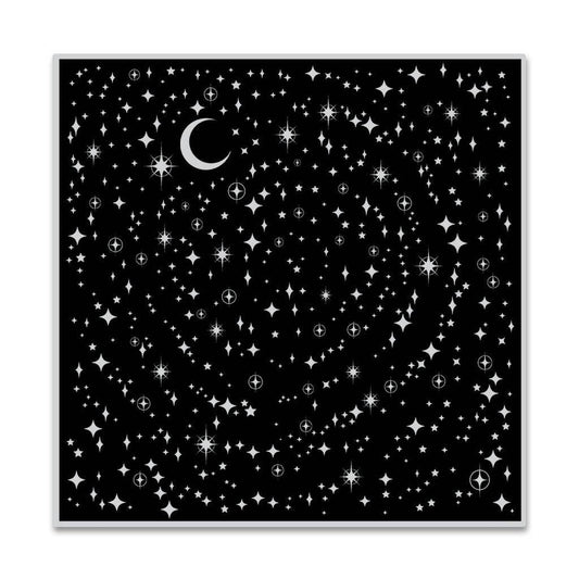 Star Light Star Bright Handmade Rubber Cling Stamp