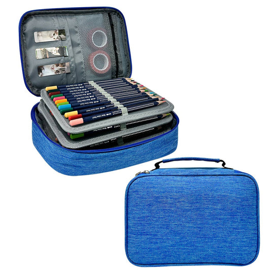 Wrapables Large Capacity 72 Slot Pencil Case