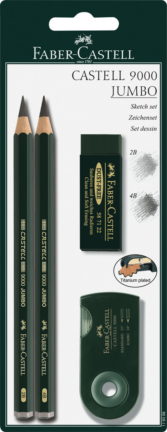 Castell® 9000 Jumbo Drawing Set