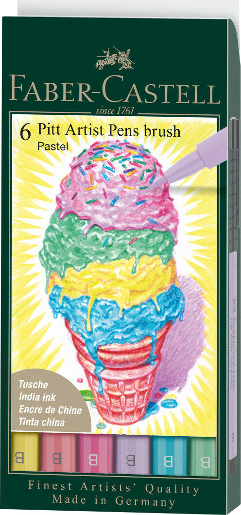 Pitt Artist Pen, Brush - Pastel