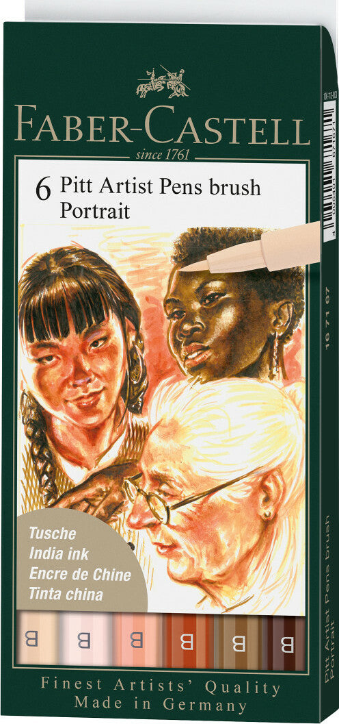 Pitt Artist Pen, Brush - Portrait