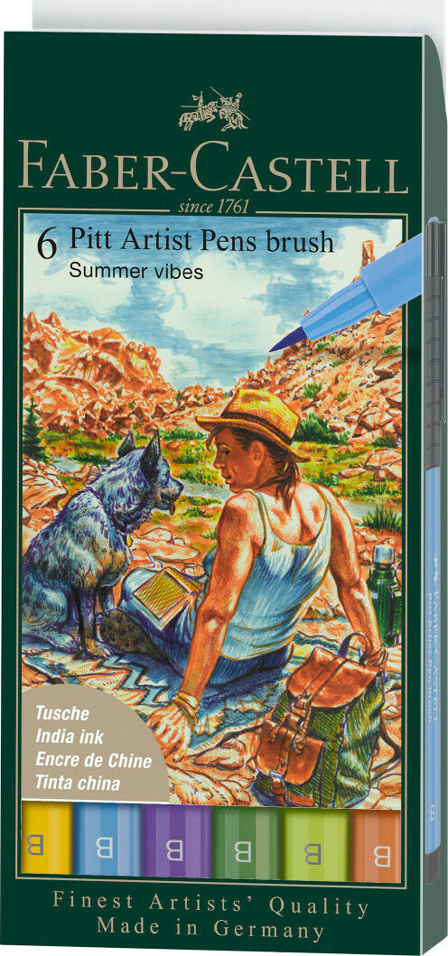 Pitt Artist Pen, Brush - Summer Vibes