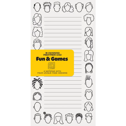 FUN AND GAMES NOTEPAD