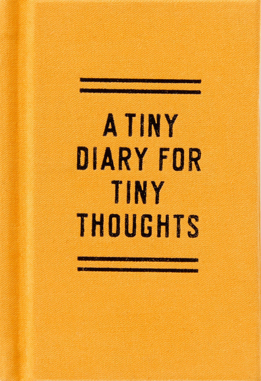 A Tiny Diary for Tiny Thoughts