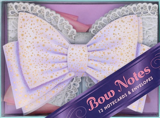 Bow Notes: 12 Notecards & Envelopes