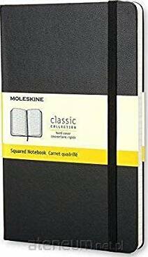 Moleskine Classic Notebook, Pocket, Squared, Black, Hard Cover (3.5 x 5.5)