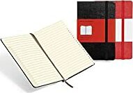 Moleskine Classic Desk Address Book, Large, Black, Hard Cover (5 x 8.25)