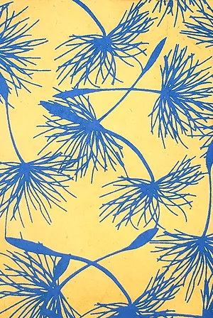 LOKTA JELLY BUSH, OCHRE AND BLUE