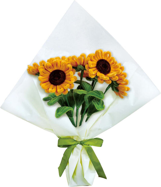 Sunflower Bouquet - Chenille Craft Kit