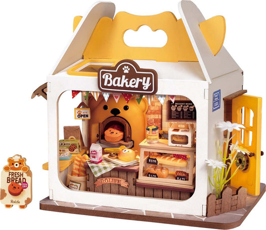 DIY Miniature House Kit: Teddy's Breadbox