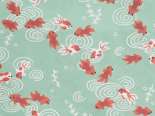 AQUA KOI FISH JAPANESE PAPER