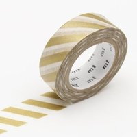 GOLD STRIPE WASHI 15MM