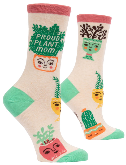 PROUD PLANT MOM WOMENS SOCKS