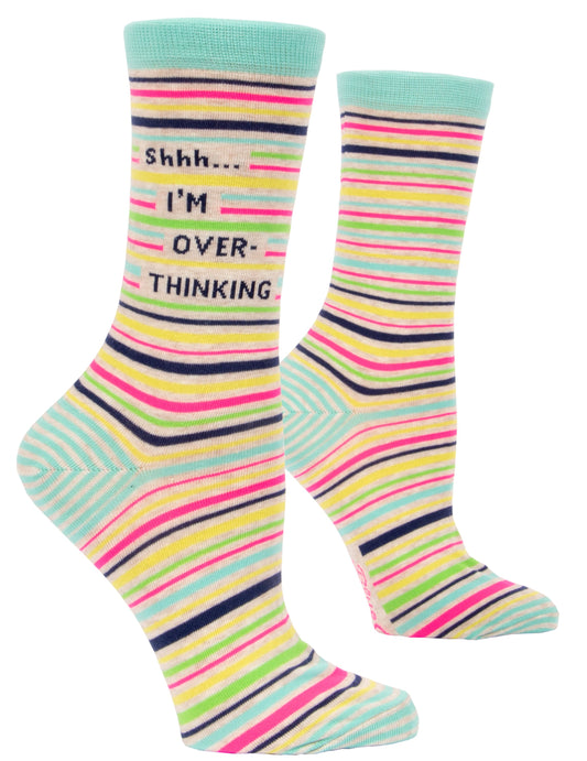 I'M OVERTHINKING WOMENS SOCKS