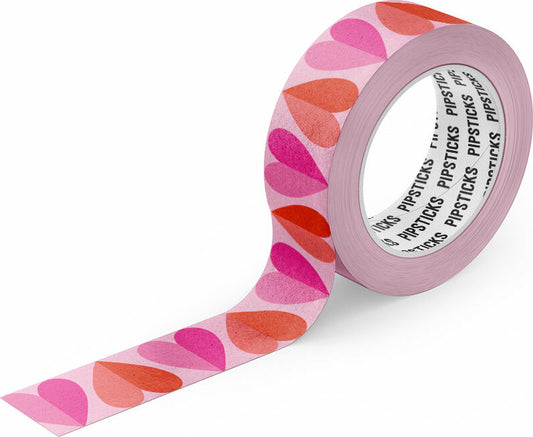 Tape - Two-Tone Hearts Washi