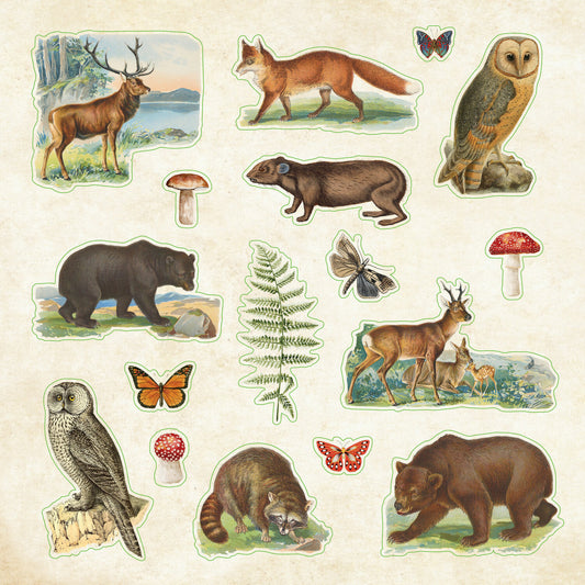 Zoological Ephemera Sticker Book (over 680 stickers!)