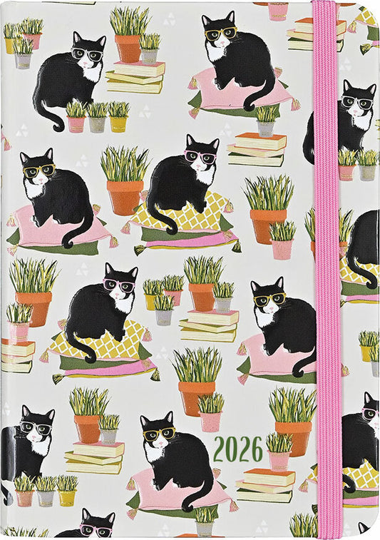 2026 Smarty Cats Weekly Planner (16 months, Sept 2025 to Dec 2026)