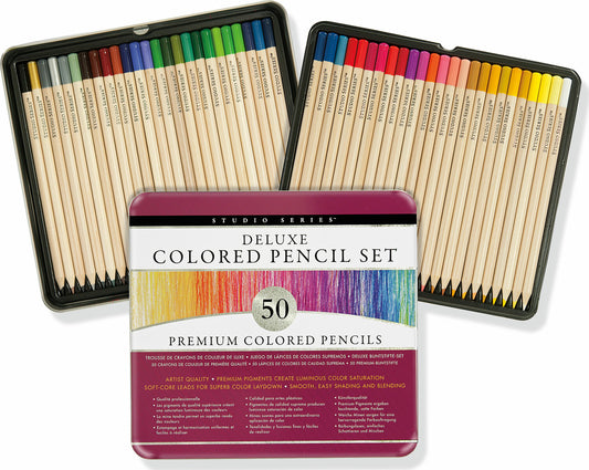 Studio Series Deluxe Colored Pencil Set (Set Of 50)