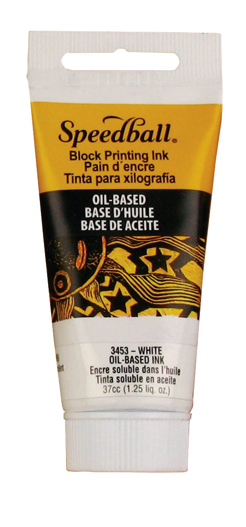 WHITE OIL BASED BLOCK PRINTING INK