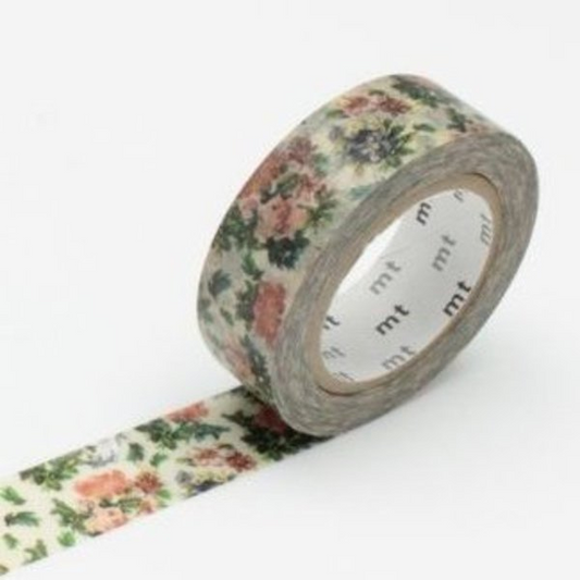 MINI FLOWER BOTANICAL WASHI 15MM