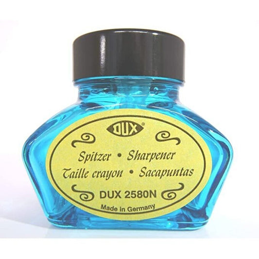 CLEAR GLASS INKWELL SHARPENER