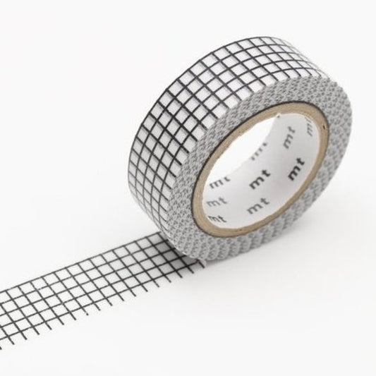 BLACK GRAPH WASHI 15MM