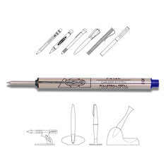 P8126 ROLLER BALL REFILL BLUE