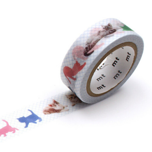 KITTEN WASHI 15MM